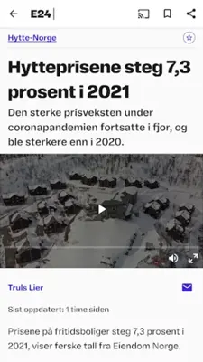 E24 - nyheter om økonomi android App screenshot 1