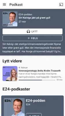 E24 - nyheter om økonomi android App screenshot 2