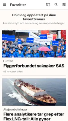 E24 - nyheter om økonomi android App screenshot 3