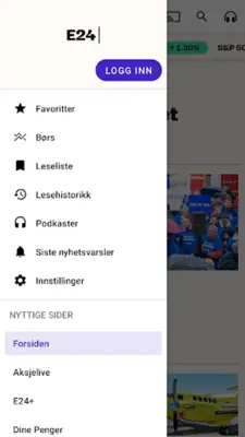 E24 - nyheter om økonomi android App screenshot 4