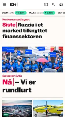 E24 - nyheter om økonomi android App screenshot 5